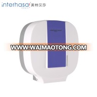 Wall mounted big toilet plastic paper box holder washroom automatic tissue dispenser container